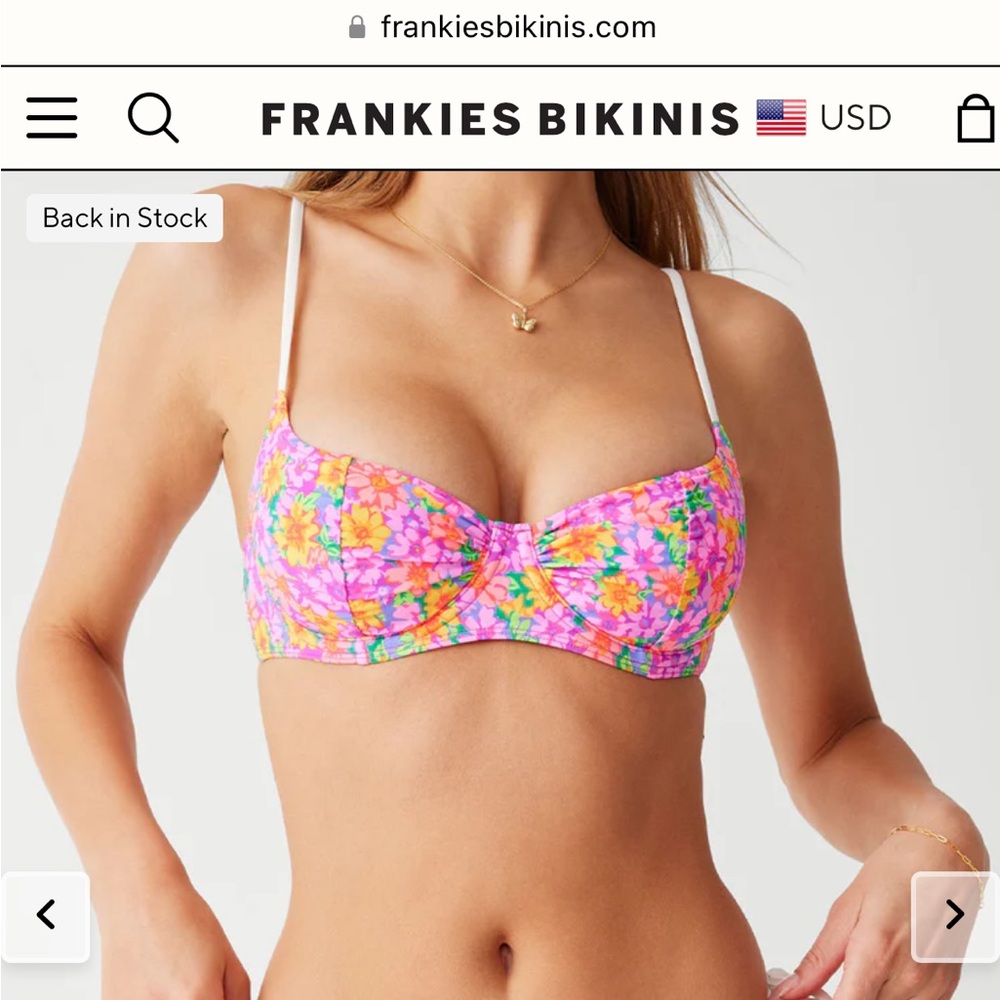 Frankie’s bikini dean daisy pond floral summer
